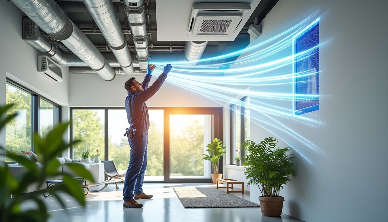 découvrez comment la ventilation mécanique inversée améliore la qualité de l'air intérieur des maisons passives en assurant une purification efficace et une ventilation optimale.
