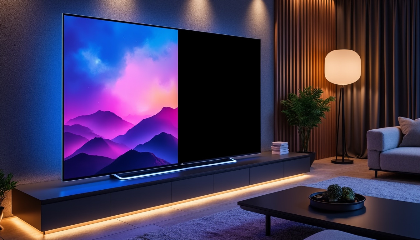 découvrez comment la technologie des écrans microled révolutionne les téléviseurs de salon en offrant un taux de contraste infini pour une qualité d'image exceptionnelle et des couleurs éclatantes.
