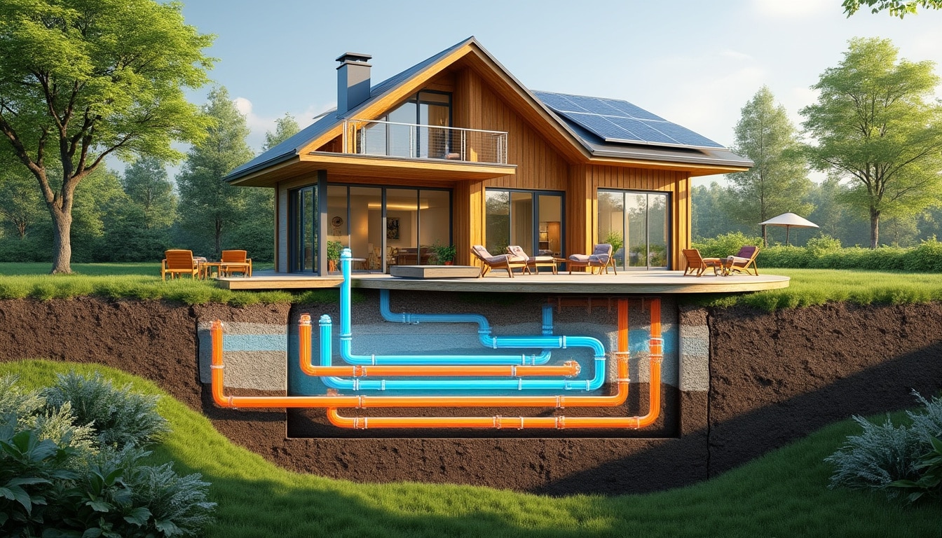 découvrez comment le raccordement à un puits canadien permet de réguler naturellement la température des maisons écologiques, pour un confort thermique optimal tout au long de l'année.