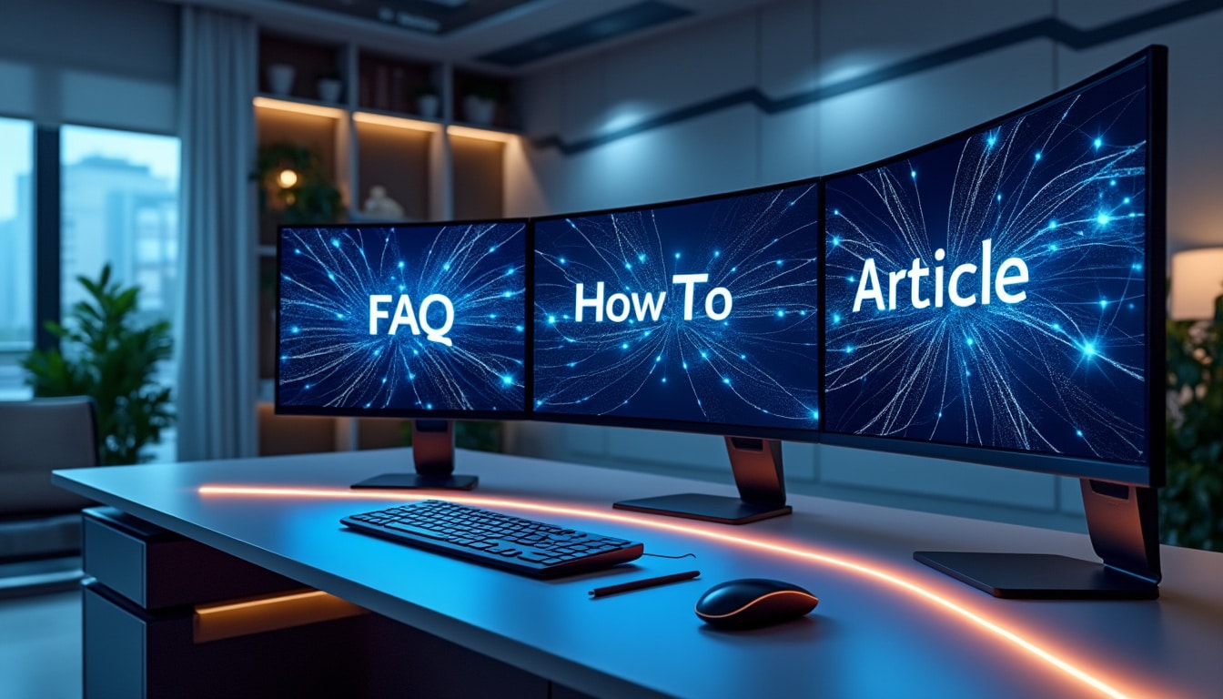 découvrez comment les balises schema.org telles que faq, howto et article peuvent enrichir votre contenu et améliorer la visibilité de votre site web.