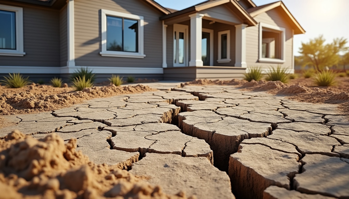découvrez comment le traitement par injection de résine peut stabiliser efficacement les fondations des maisons fissurées à cause de la sécheresse, assurant durabilité et sécurité.