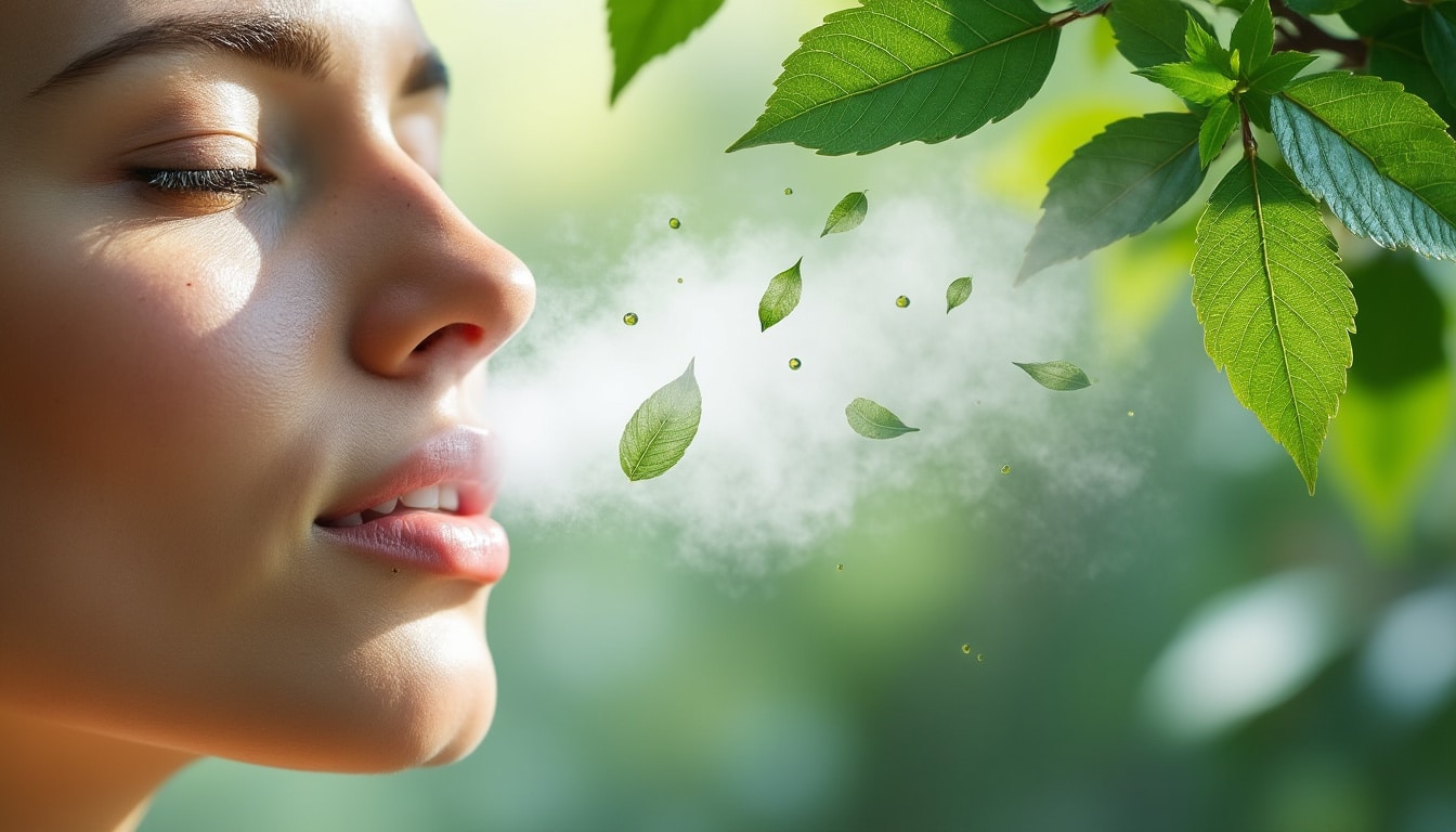 découvrez comment l'inhalation d'huiles essentielles d'eucalyptus aide à décongestionner naturellement les voies respiratoires supérieures pour un souffle plus libre et un bien-être optimal.