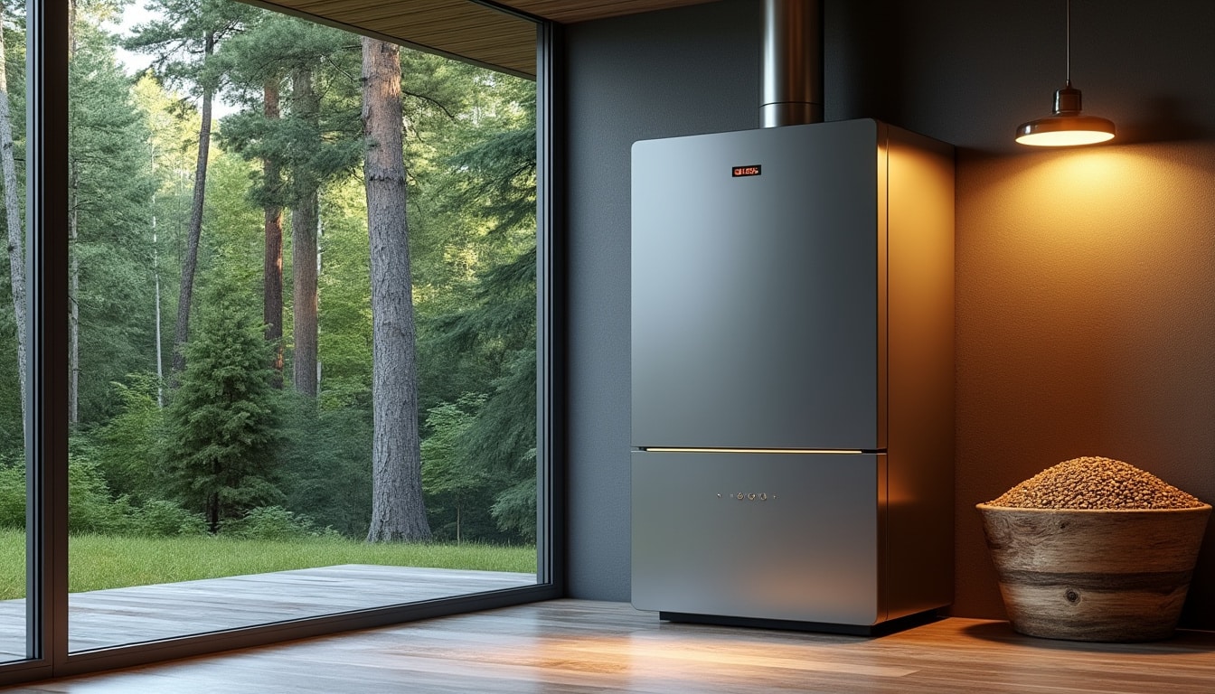 optez pour une chaudière à granulés et soutenez la filière sylvicole locale tout en bénéficiant d'une énergie durable et renouvelable.