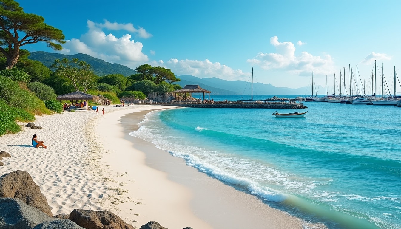 le label pavillon bleu certifie la qualité environnementale des plages et ports de plaisance, garantissant des sites respectueux de l'environnement et propices à un tourisme durable.
