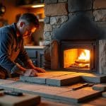 découvrez comment l’installation d’un poêle de masse permet d’accumuler la chaleur du feu et de la restituer progressivement pendant plusieurs heures.